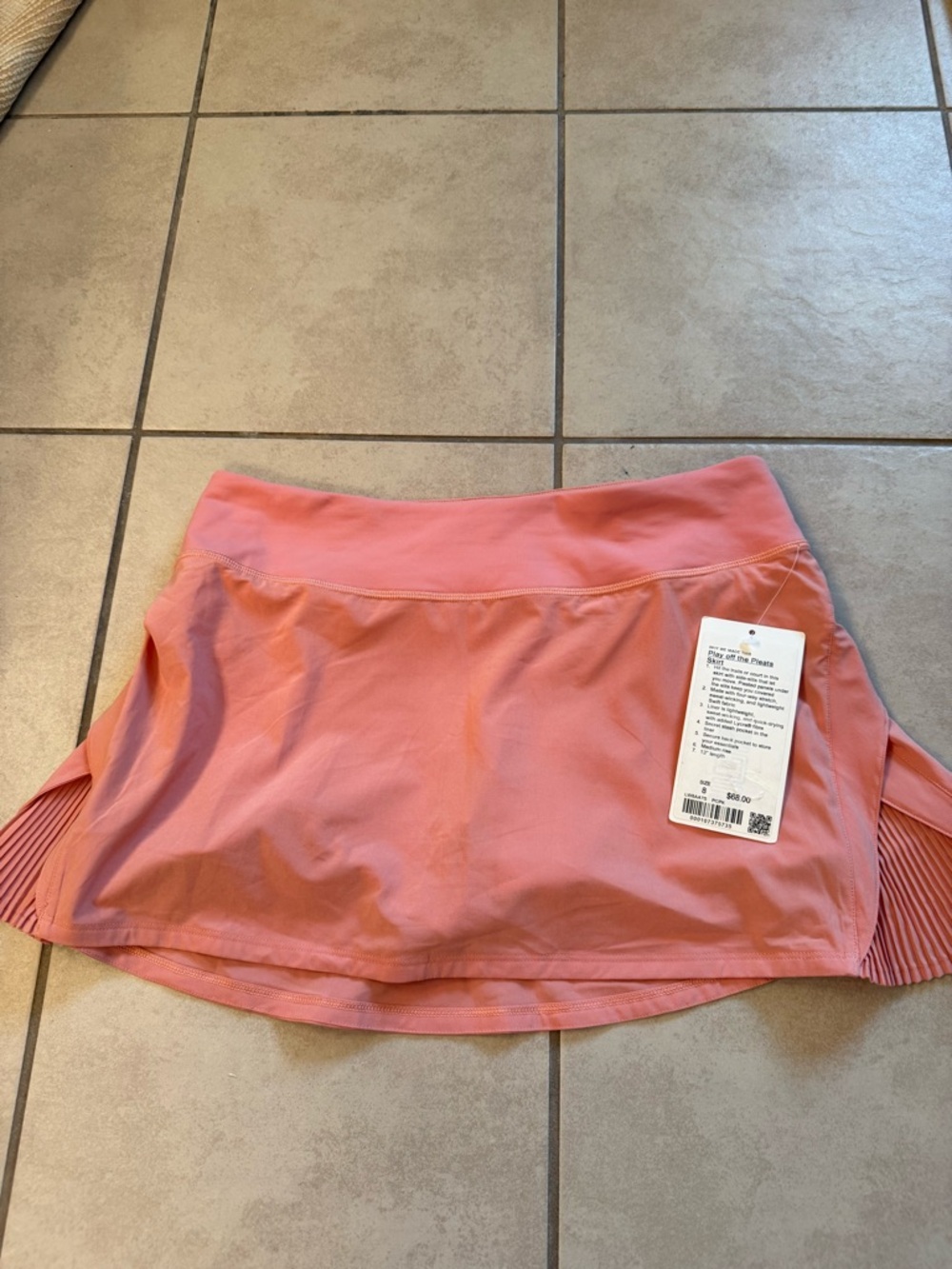 NWT Lululemon Play Off Pleat Skirt